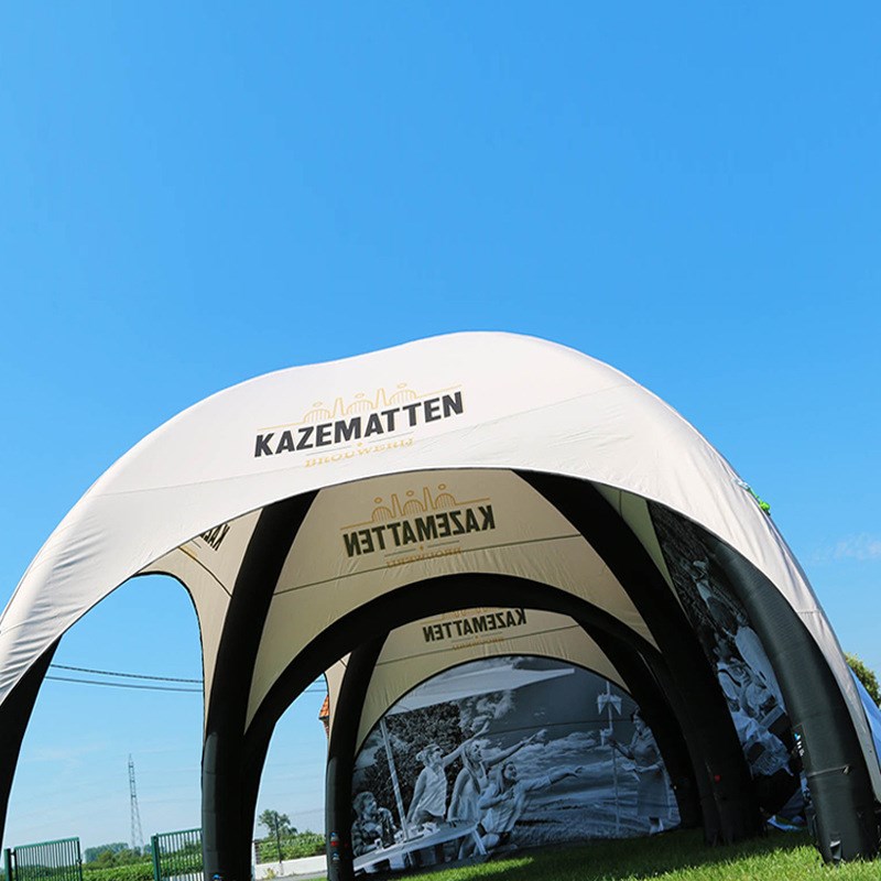 杭州气模厂家供应圆顶充气拱门企业广告充气方形圆弧充气帐篷制作