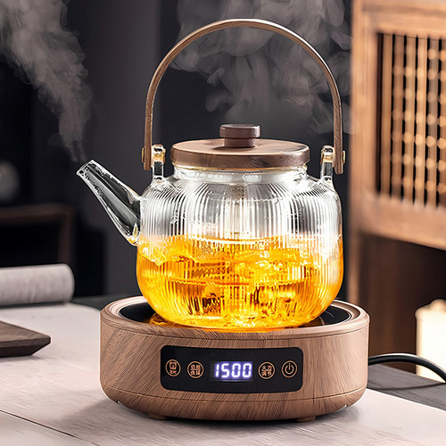 电陶炉煮茶家用煮茶器2024新款小型电磁炉烧水壶煮茶炉泡茶电热炉