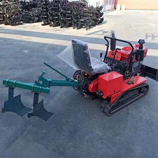 水旱两用座d驾式旋耕松土机大棚果园开沟施肥机耕田耕地拖拉机