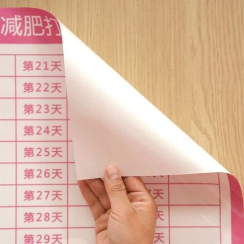 减肥自律神器减肥监督减肥计划表体重记录表目标T计划卡自粘可擦