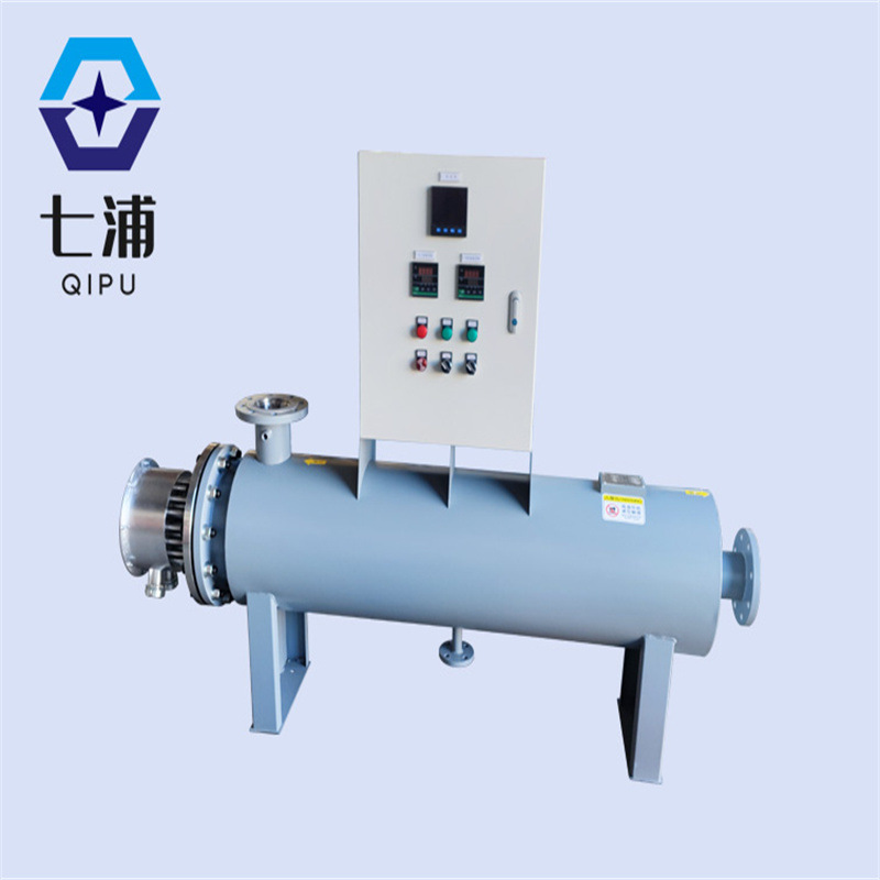 厂家供应管式加热器工业防爆管道加热器法兰式液体气体管道加热管