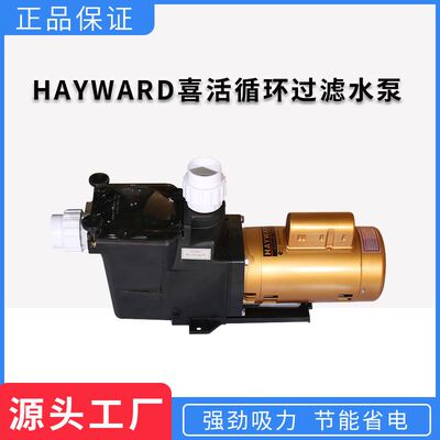 HAYWARD喜活泳池循环水泵水疗温泉沙缸过滤泵耐高温大流量抽水泵