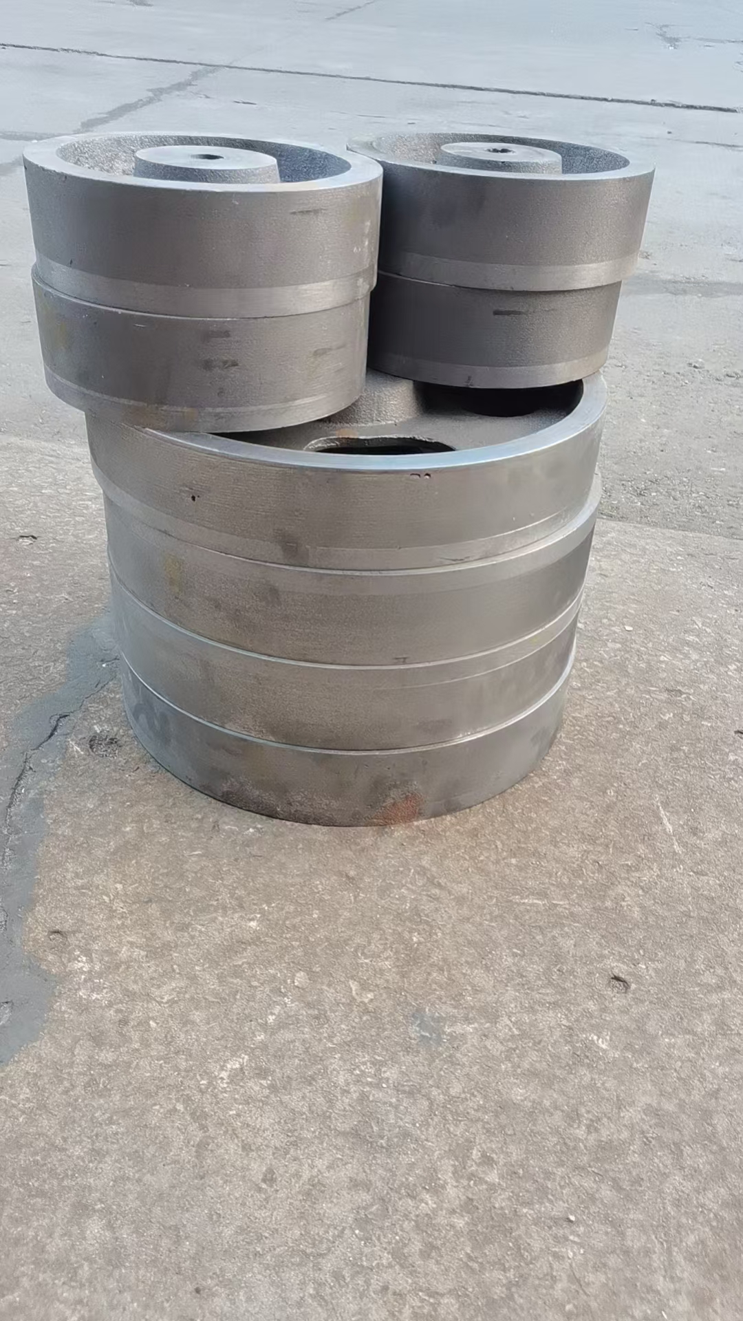 B型国标加厚铸铁三角带轮平轮加大加厚电机轮直径100-400加大带轮