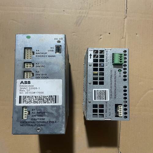 议价ABB机器人配件DSQC604和DSQC608各一台二手拆