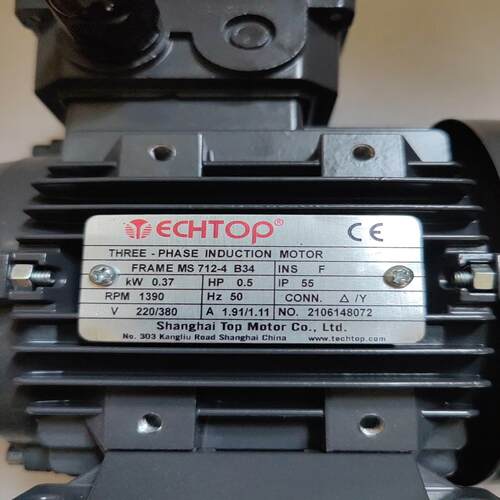 议价TECHTOP特波三相异步电机MS712-4 B34 卧式马
