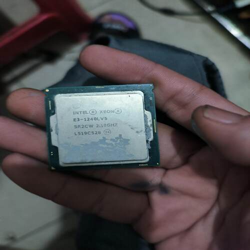 议价E3-1240L V5 CPU出一块拆机的E3-1240L