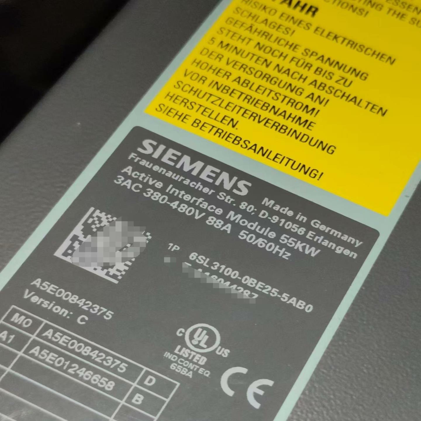 议价6SL3100-0BE25-5AB095新功能完好爽快