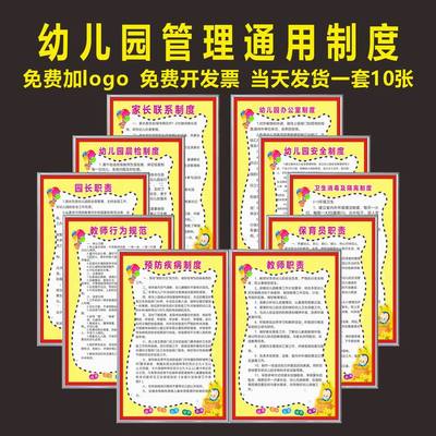 幼儿园管理制度牌教师行为规范