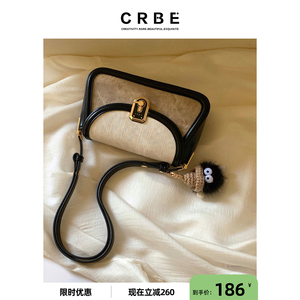 CR女包 沙丘情书腋下包包女2023新款秋冬复古百搭单肩包斜挎小包