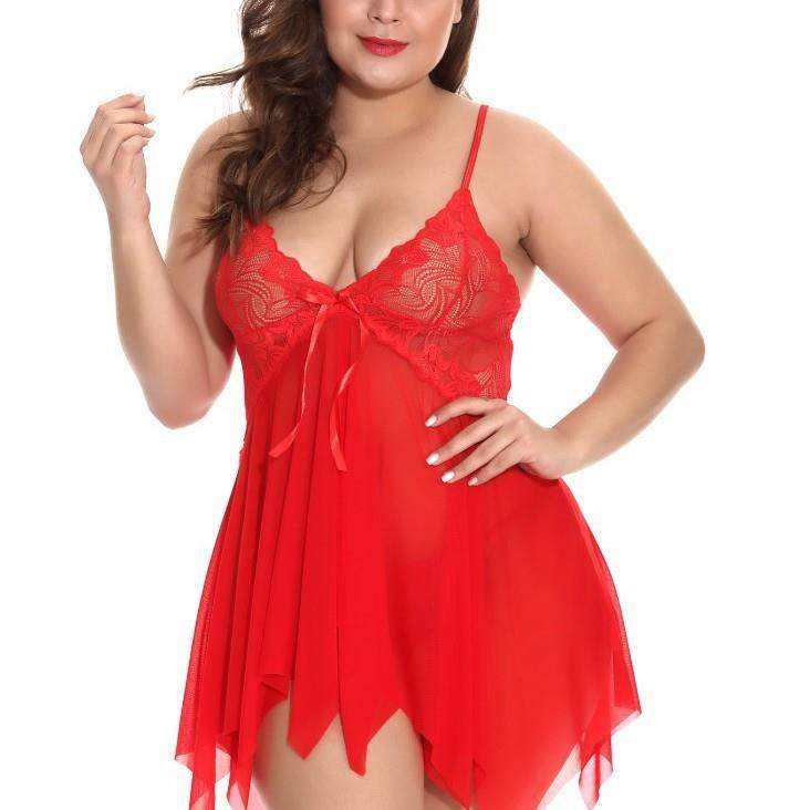 Plus size sexy pajamas fat woman outfit plus size sexy