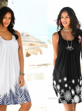 summer sundress halter female gradient for dresses