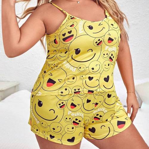 clothing womens size plus casual set suspenders pajamas fat