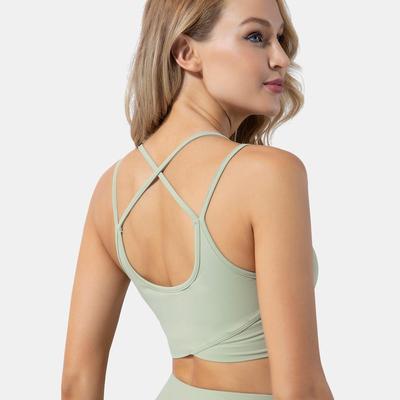 clothes yoga fitness running women vest absorbing shock