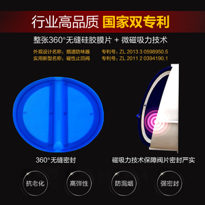 邦哥E型厨房公共烟道止逆阀抽油烟机止回阀防味器止窜烟倒灌
