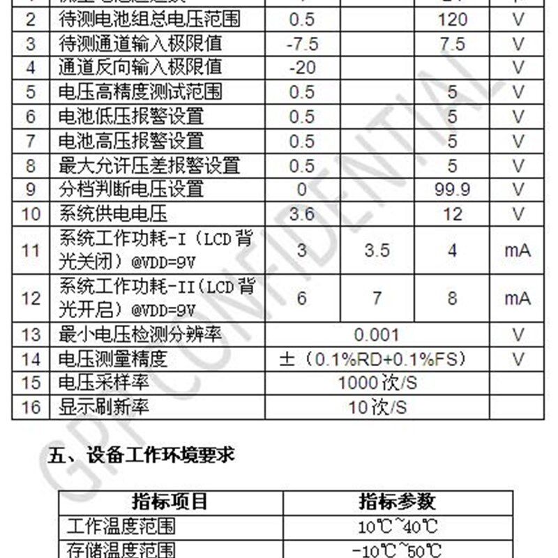 1~24节锂电池电压检测仪GP319测试压差16串20串24串等快速测试仪