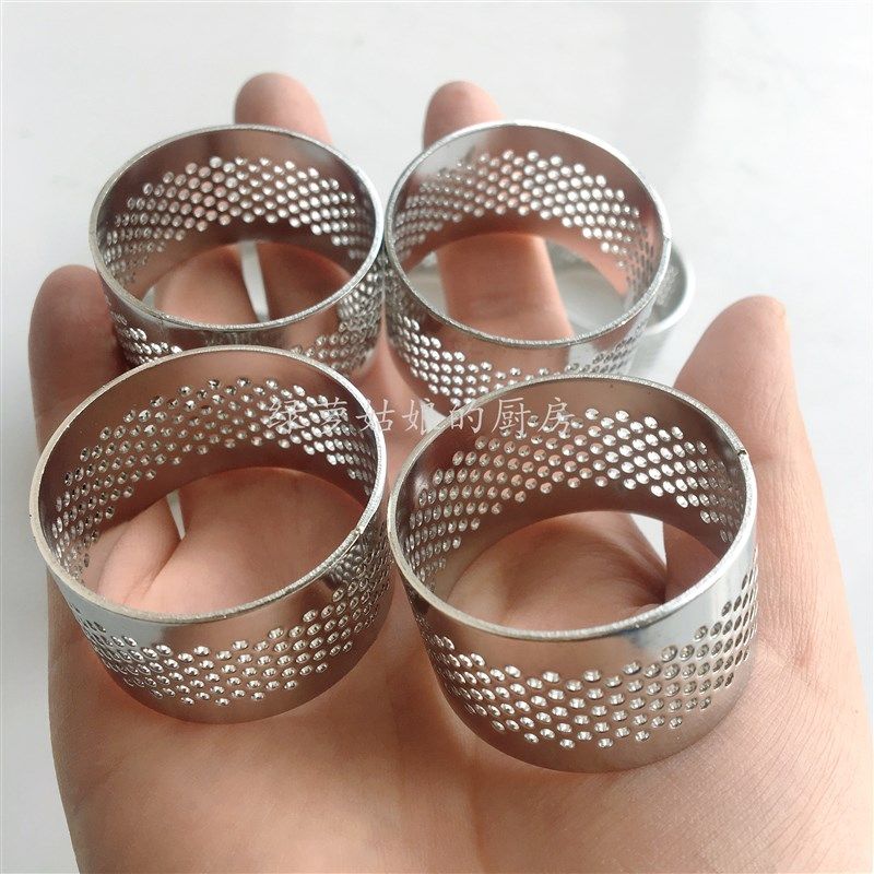 迷你3.5cm冲孔法式洞洞挞圈塔皮压棒塔模塔圈水果挞模塔壳模