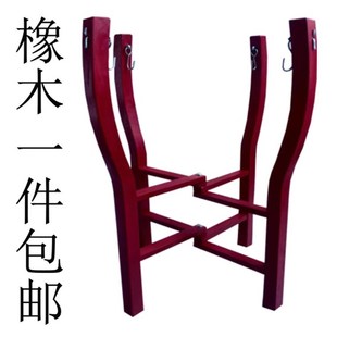 架子鼓架三脚架堂鼓架子可折叠高音鼓架木制小鼓鼓架可折叠折叠式