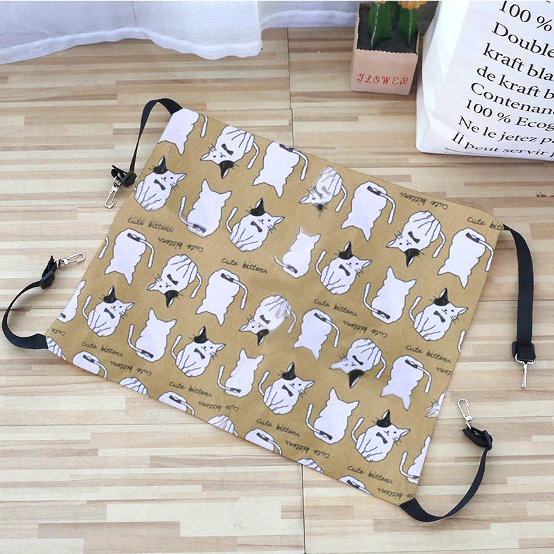 猫咪吊床秋千悬挂式猫窝笼子用猫挂窝宠物猫狗吊篮小挂床挂钩猫笼