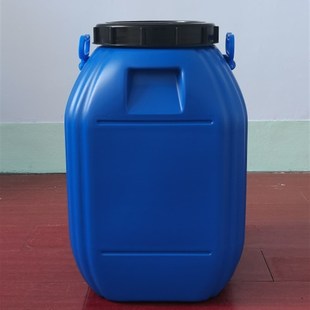 塑料桶50L100斤油桶塑料方桶大口桶蜂蜜桶储水桶白蓝色家用酒壶桶