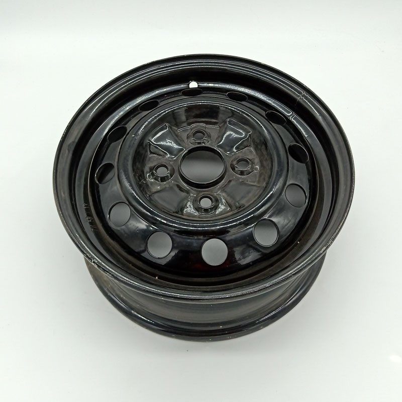 金彭D70 S70电动汽车轿车轮圈 钢圈 轮毂黑色轮鼓 金鹏D70 S7专用