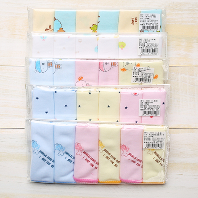婴儿洗脸巾新生儿口水巾纯棉宝宝擦嘴手帕小毛巾纱布防吐奶夏薄款