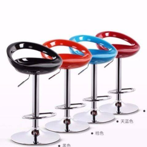 时尚升降吧台椅电脑椅酒吧椅靠背高脚凳餐椅旋转前台收银凳子