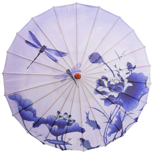 古典婚礼仿古伞工艺绸布伞油纸伞道具走秀拍照伞跳舞装饰伞吊顶伞