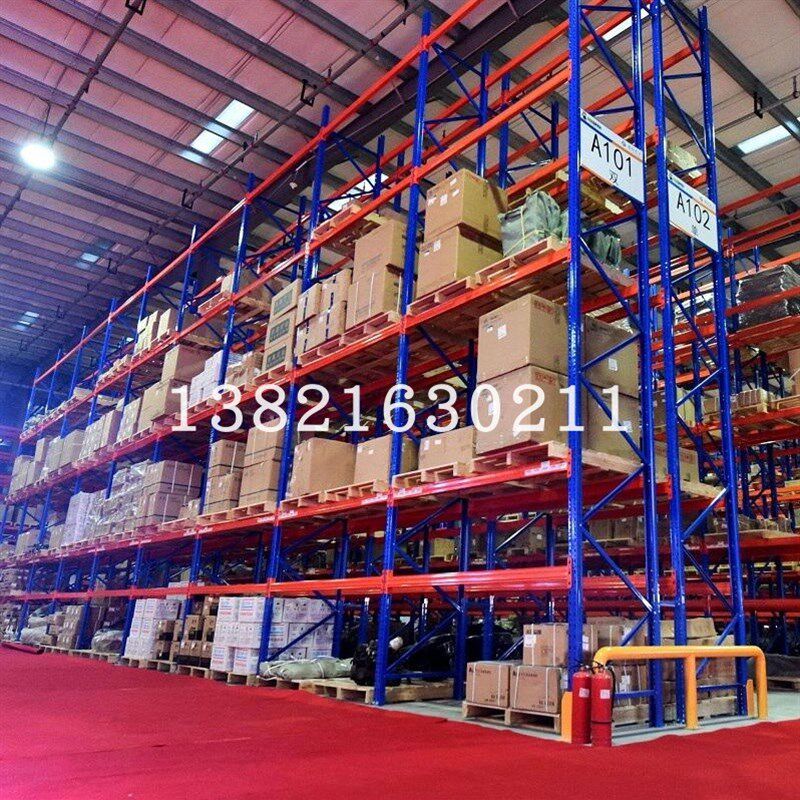 天津重型货架仓库货架仓储大型货架工业金属架承重托盘货架1-3吨