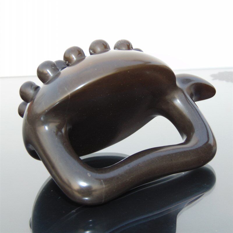 天然5A泗滨砭石按摩龟动力虎五行按摩刷砭石经络刷魔蝎刷按摩器