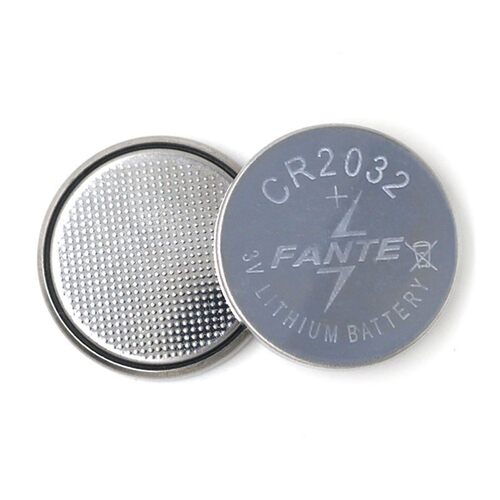 沃森WOSHION CR2032调音器电池 校音器 汽车遥控器 纽扣电池