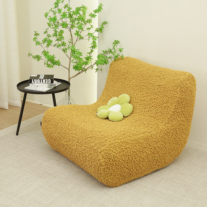 懒人沙发套罩毛毛虫单人沙发罩弹力沙发套全包无扶手沙发巾定制