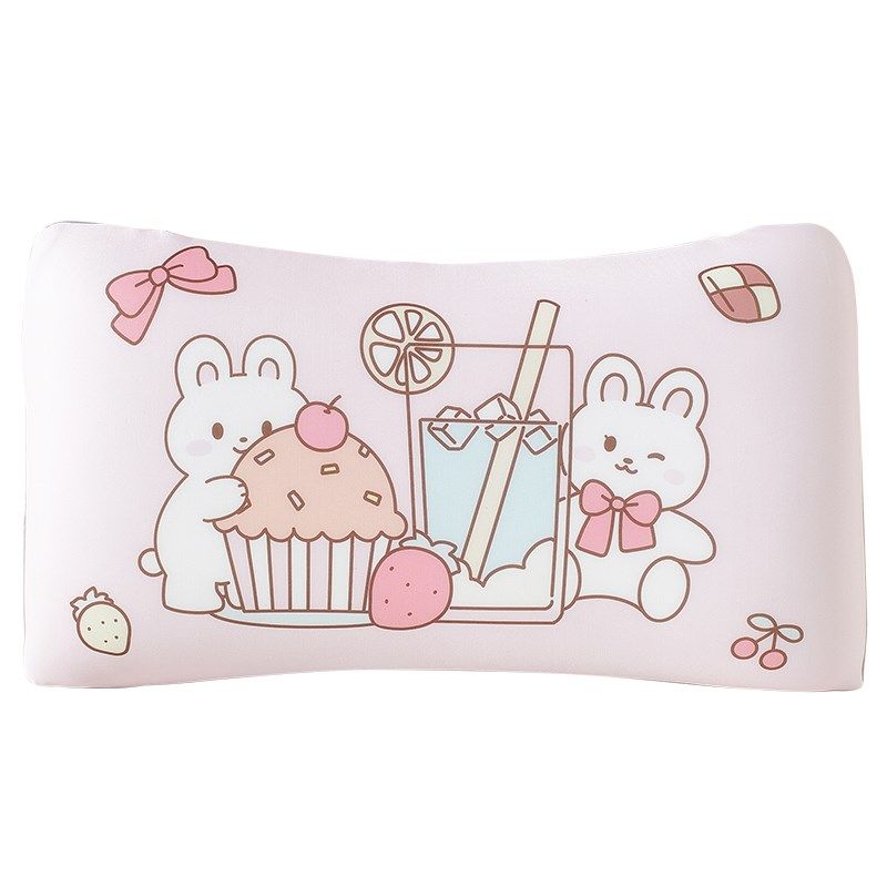 宝宝儿童枕头1一3-6岁以上记忆棉小凉枕夏季幼儿园可用女童学生枕