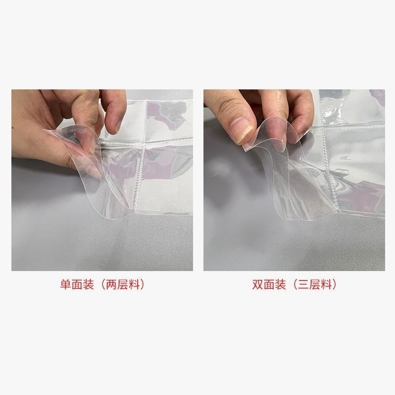 四宫格卡册内页6孔高透a6一宫格明星照片小卡收纳册拍立得相册a5