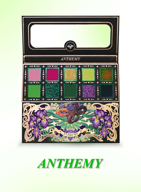 Anthemy【碧蛇凝眸】十色/变色龙眼影盘/丝绸镜面变色龙