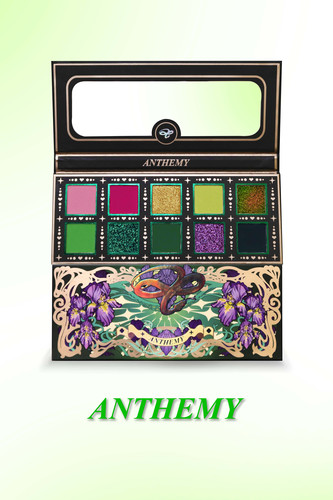 Anthemy【碧蛇凝眸】十色/变色龙眼影盘/丝绸镜面变色龙