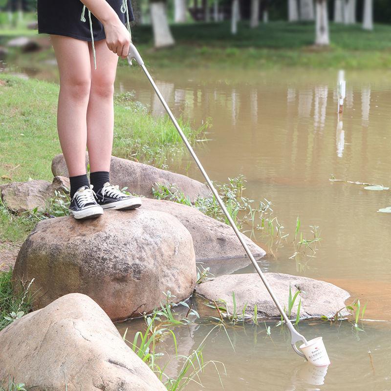 捡垃圾的夹子可伸缩学生宿舍上下铺高处取物拾物器取物器晾衣杆长