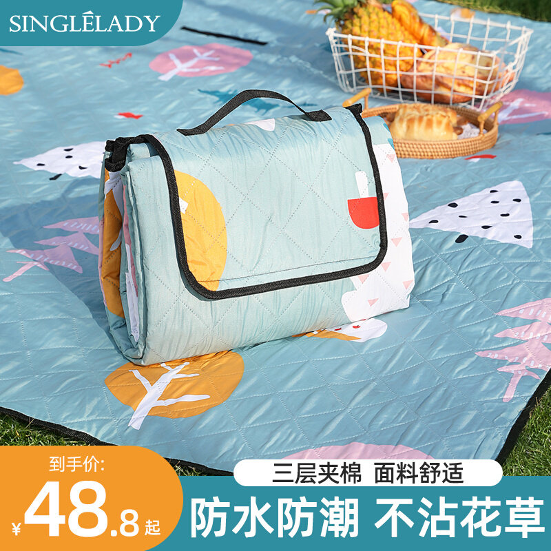 野餐垫防潮垫户外露营地垫沙滩垫加厚摺叠帐篷野炊坐垫野餐布防水,农机/农具/农膜,播种栽苗器/地膜机,淘宝优惠券,粉丝福利购,淘宝优惠卷
