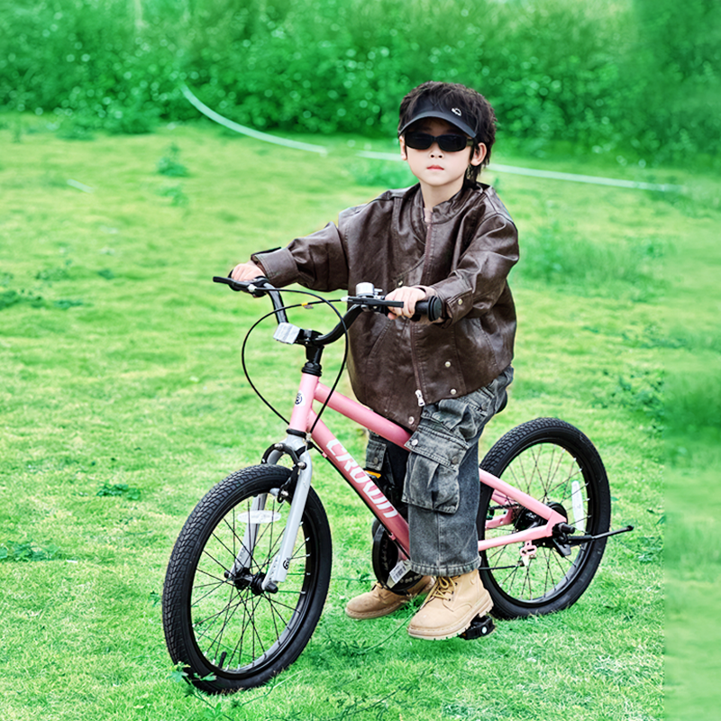 优贝royalbaby 儿童自行车男女孩单车可爱童车6-12岁3-6岁 小皇冠