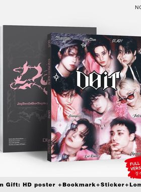 现货80p画册STRAYKIDS专辑DOIT周边照片卡杂志流浪儿童明星写真集