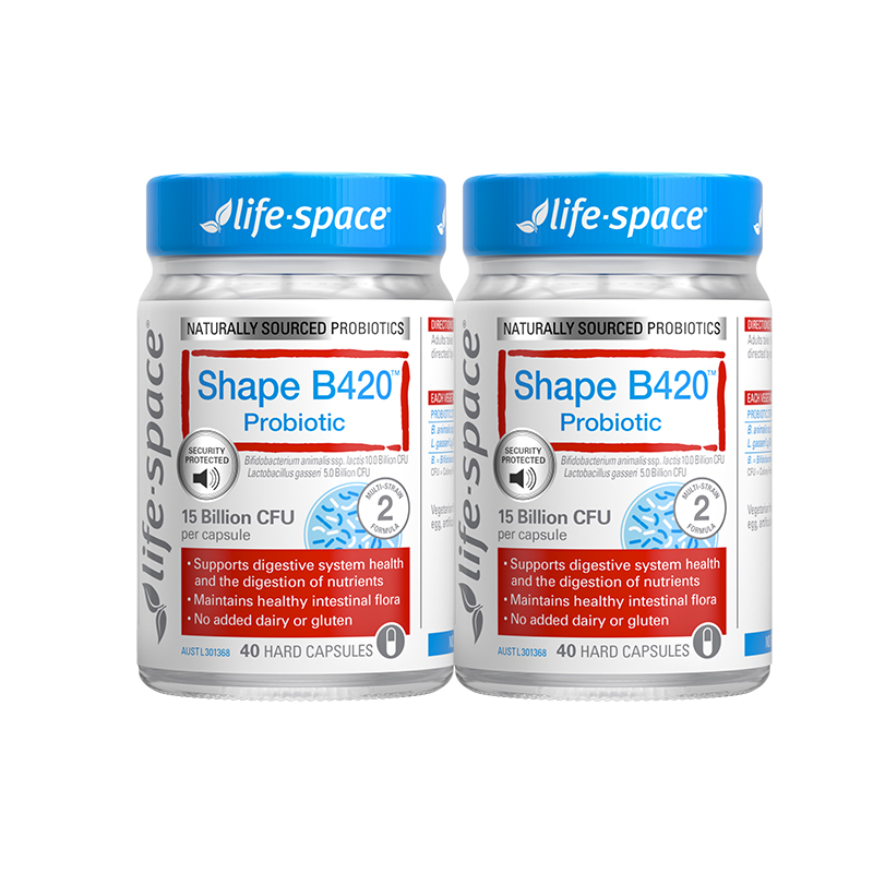 澳洲进口lifespaceB420益生菌塑形身材管理肠胃胶囊