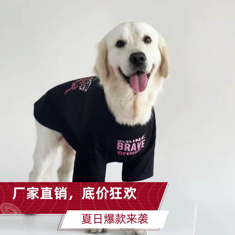 中大型犬夏季超薄网红大狗衣服