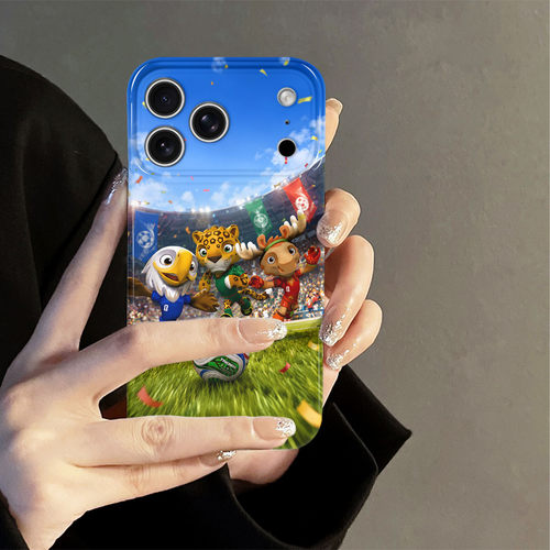 世界杯2026适用苹果17promax手机壳iPhone16pro新款15pro足球14潮牌13防摔套oppo12华为小米高级荣耀vivo红米