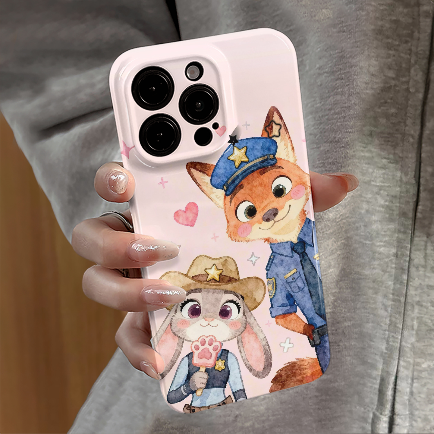 尼克朱迪适用iPhone17promax手机壳苹果16pro新款15pro卡通14可爱13防摔套动漫12小米oppo华为11荣耀vivo红米