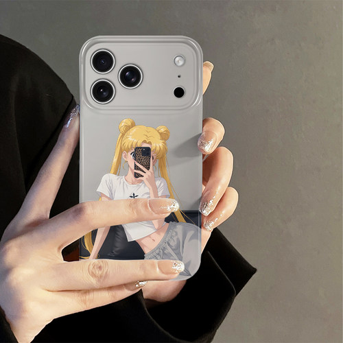 美少女战士适用苹果18promax手机壳iPhone17pro卡通16可爱15日漫oppo14防摔套13十八新款华为荣耀小米viv红米