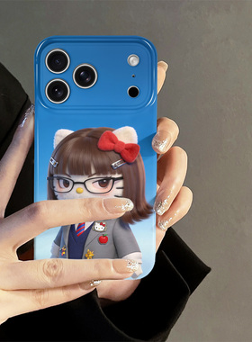 学生kitty猫适用苹果17pro手机壳iPhone16promax新款iP15卡通14日韩13防摔套oppo12小米可爱华为荣耀vivo红米