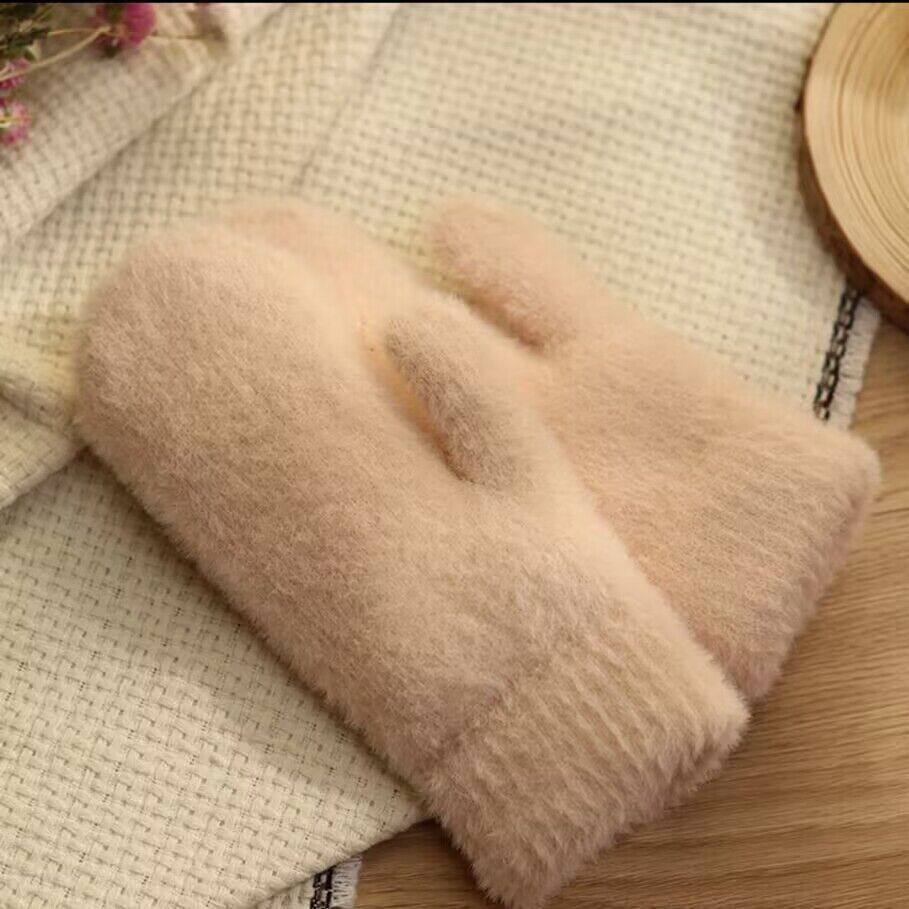 冬款手套女加绒加厚保暖