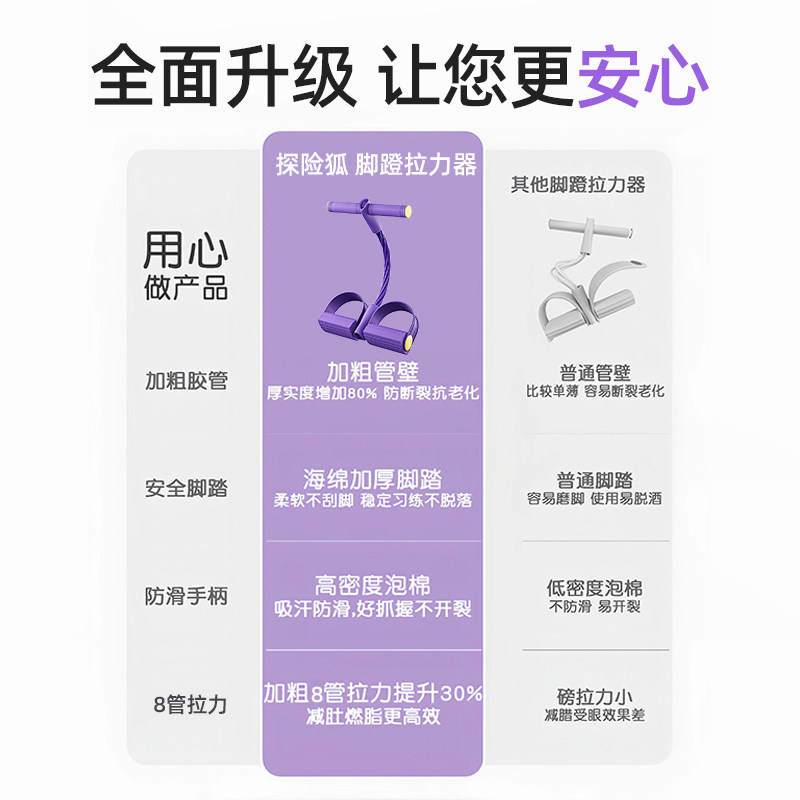 小燕飞拉力器乳胶加粗8管