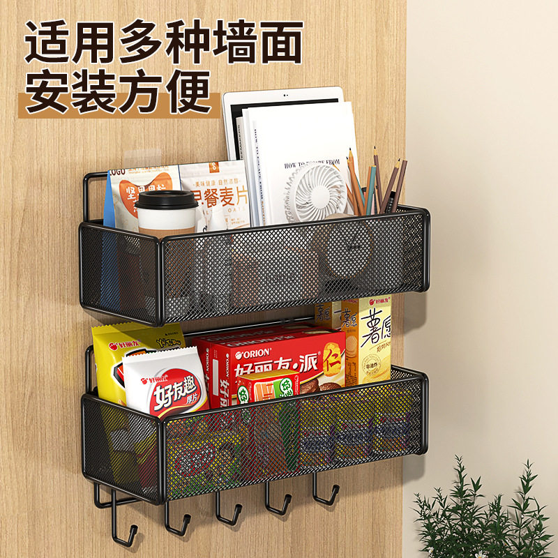 置物架一体靠墙上壁挂式