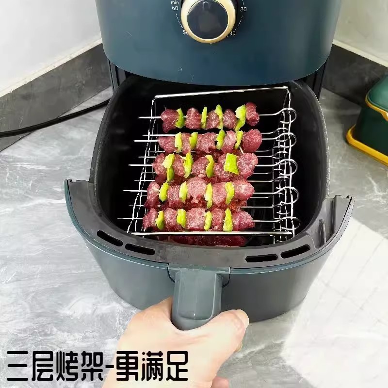 空气炸锅通用烤架不锈钢