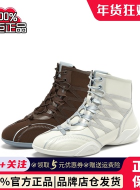 真美诗水星轨迹25年冬季新款芭蕾风运动休闲短靴拳击靴女Y1N07DD5